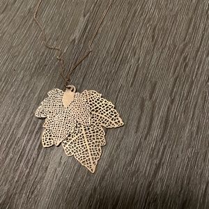 Gold Leaf Necklace